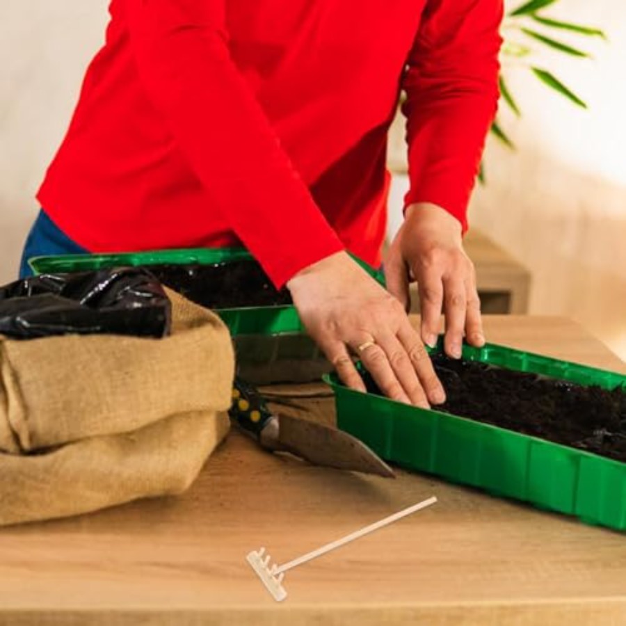Bamboo Mini Rake Set 4 Pcs for - Bonsai Zen Garden Set ulasan dan harga