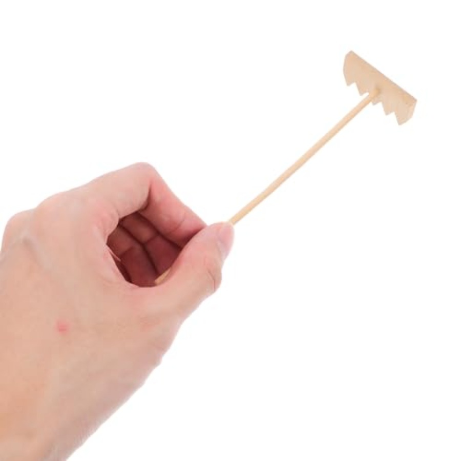 Bamboo Mini Rake Set 4 Pcs for - Bonsai Zen Garden Set ulasan dan harga