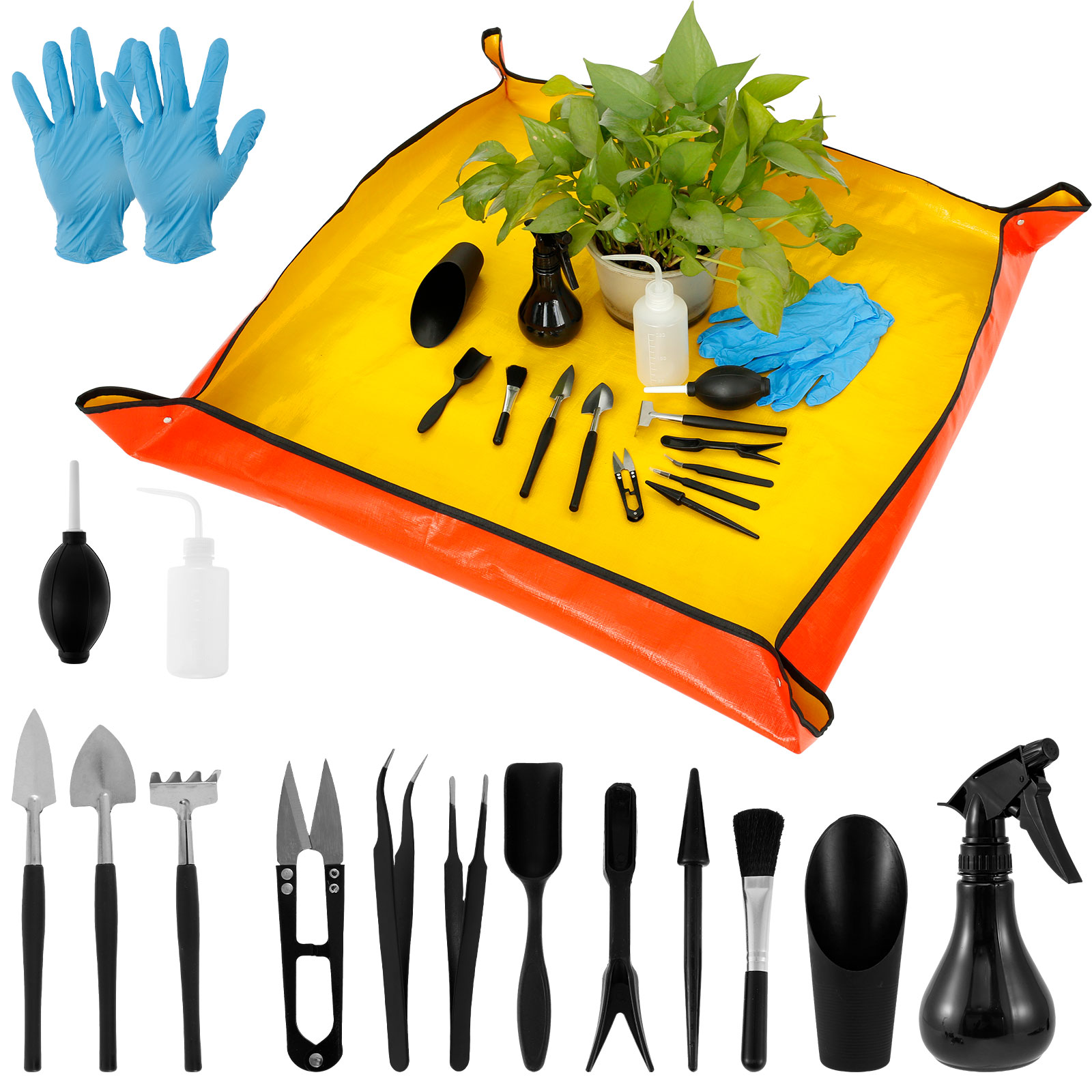 13/16Pcs Garden Succulent Plan - Bonsai Zen Garden Set ulasan dan harga
