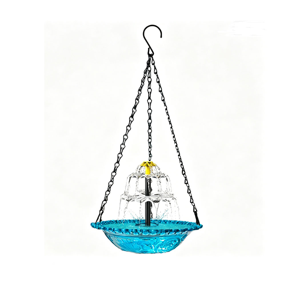 Solar Bird Bath Fountain with  - Bonsai Garden Backyard ulasan dan harga