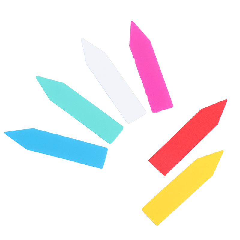 100pc 5x1cm Multicolor Plastic - Bonsai Garden Name ulasan dan harga