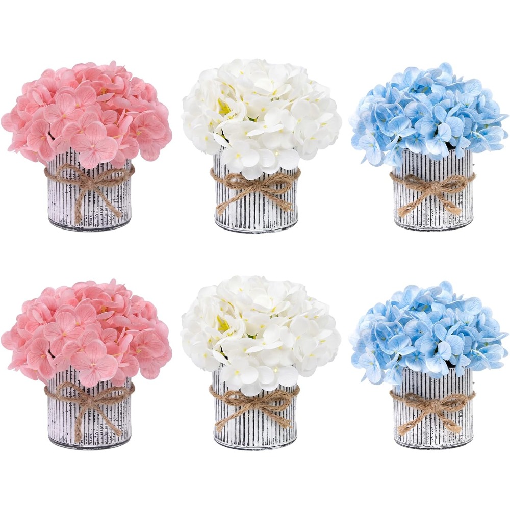 1PC Hydrangea Artificial Flowe - Bonsai Garden Centre ulasan dan harga