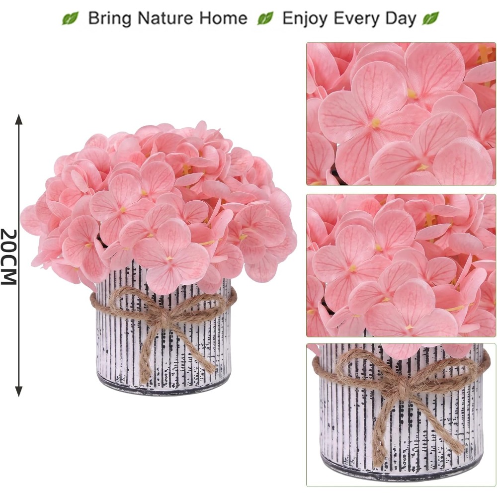 1PC Hydrangea Artificial Flowe - Bonsai Garden Centre ulasan dan harga
