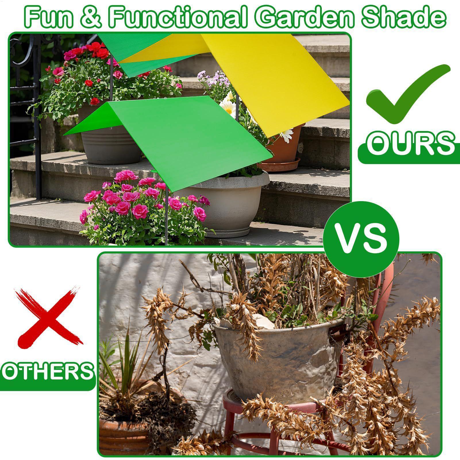 Plant Umbrella Anti-UV Heat Re - Bonsai Garden Backyard ulasan dan harga