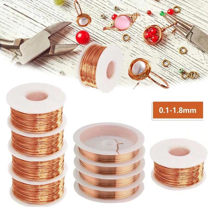 10M Bare Coppers Wire Pure Cop - Copper Wire Roll ulasan dan harga