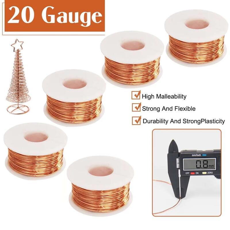 10M Bare Coppers Wire Pure Cop - Copper Wire Roll ulasan dan harga