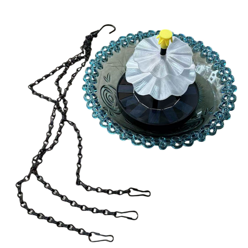 Solar Powered Hanging Birdbath - Bonsai Garden Backyard ulasan dan harga
