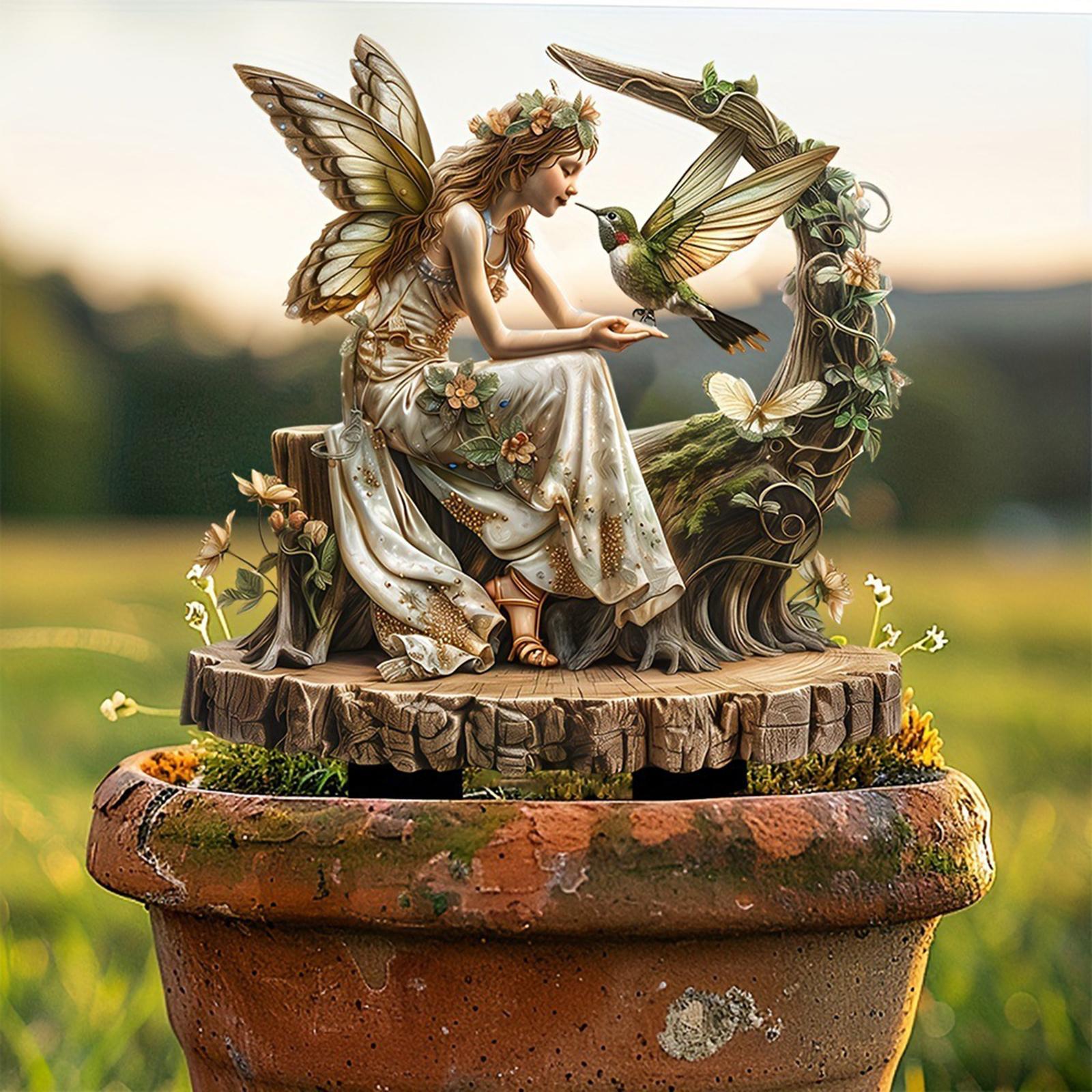 Fairy Decorative Garden Stake  - Bonsai Garden Accessories ulasan dan harga