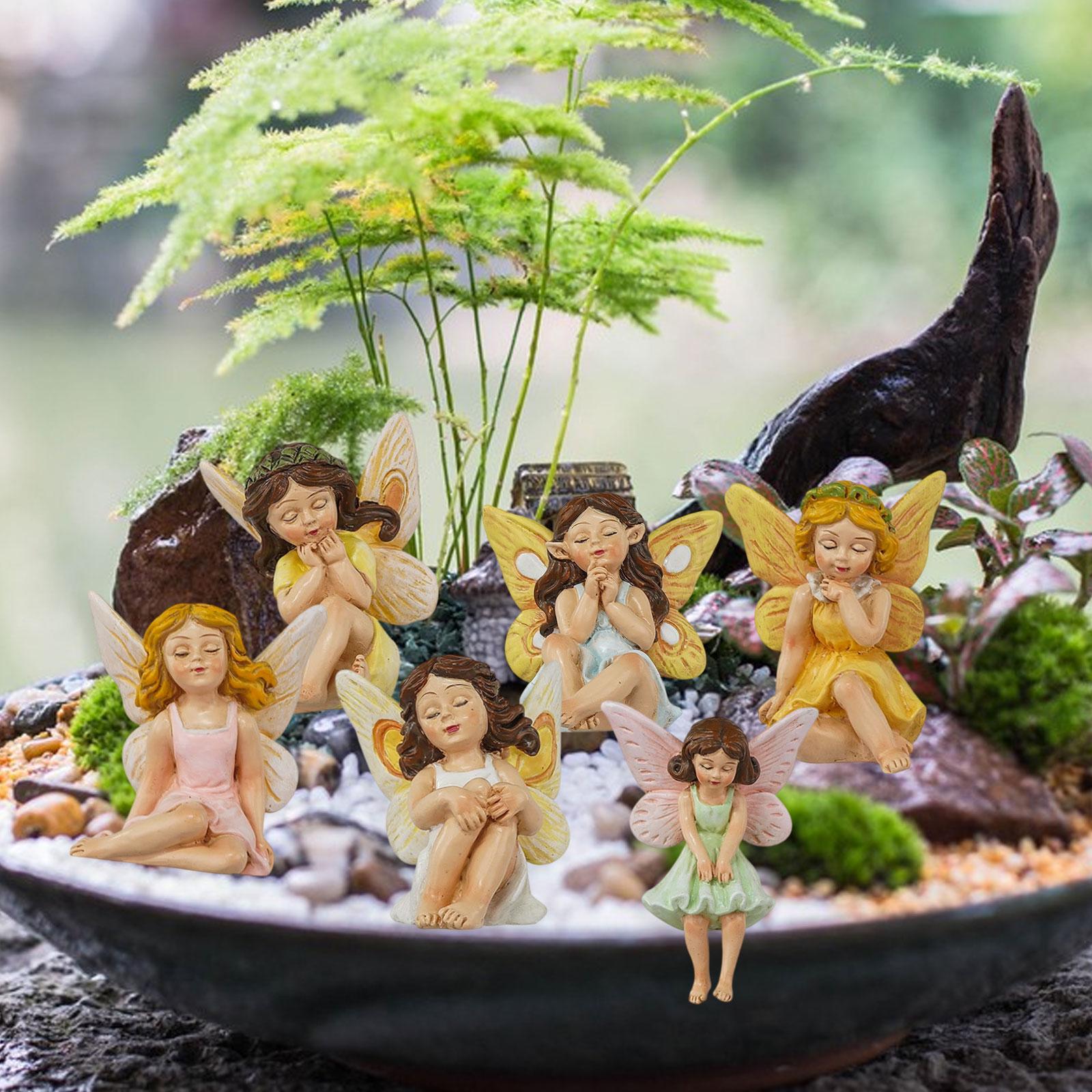 6Pcs Fairy Garden Accessories  - Bonsai Garden Backyard ulasan dan harga