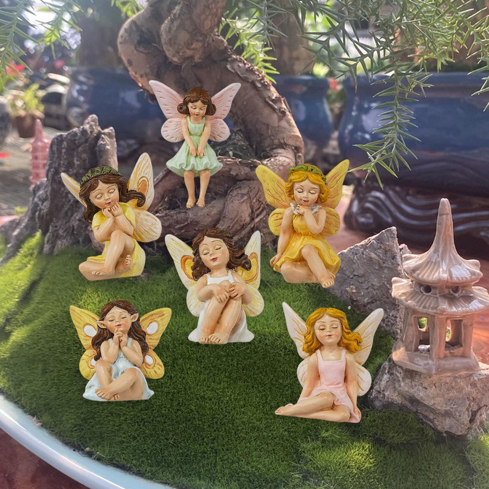 6Pcs Fairy Garden Accessories  - Bonsai Garden Backyard ulasan dan harga